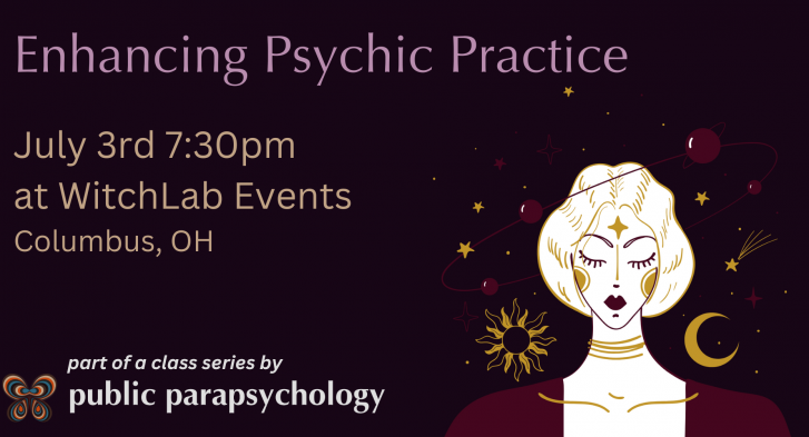 Enhancing Psychic Practice - Public Parapsychology